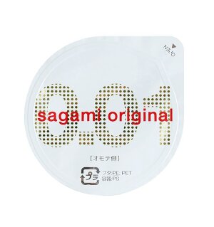 Супертонкий презерватив Sagami Original 0.01 - 1 шт.