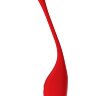 Красный вагинальный шарик METIS на шнурке с кристаллом