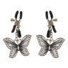 Зажимы на соски с бабочками Butterfly Nipple Clamps