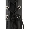 Черный пэддл со шнуровкой - 42 см.