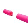 Розовый клиторальный вибромассажер Clitoral Tickler - 16,2 см.