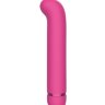 Розовый перезаряжаемый вибратор Flamie - 18,5 см.