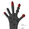 Черная стимулирующая перчатка Stimulation Glove