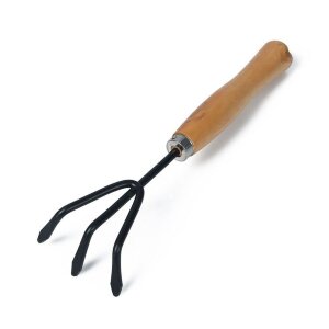 Рыхлитель с деревянной ручкой - 25 см.