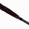 Бордовая многохвостая плеть с ручкой - 43 см.